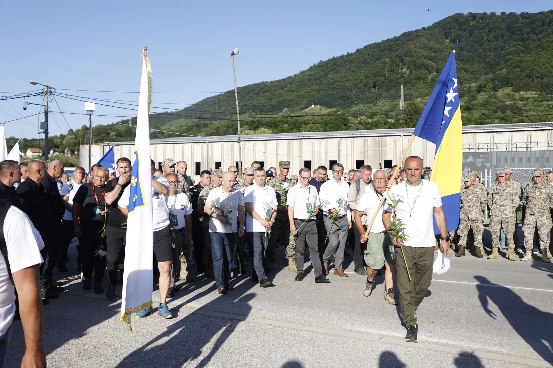 Učesnici Marša mira stigli u Potočare nakon 100 kilometara dugog puta sjećanja