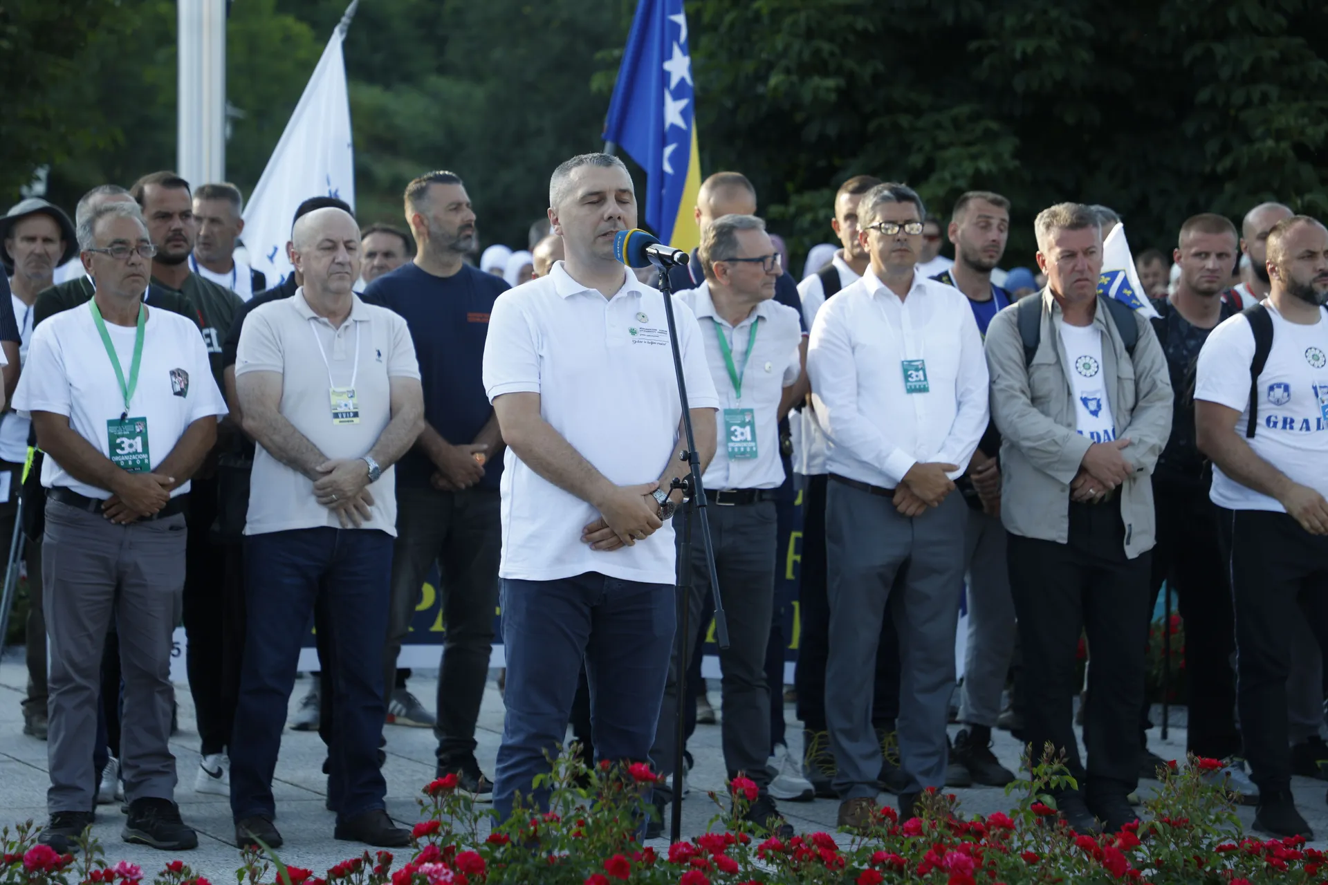 Učesnici Marša mira stigli u Potočare nakon 100 kilometara dugog puta sjećanja