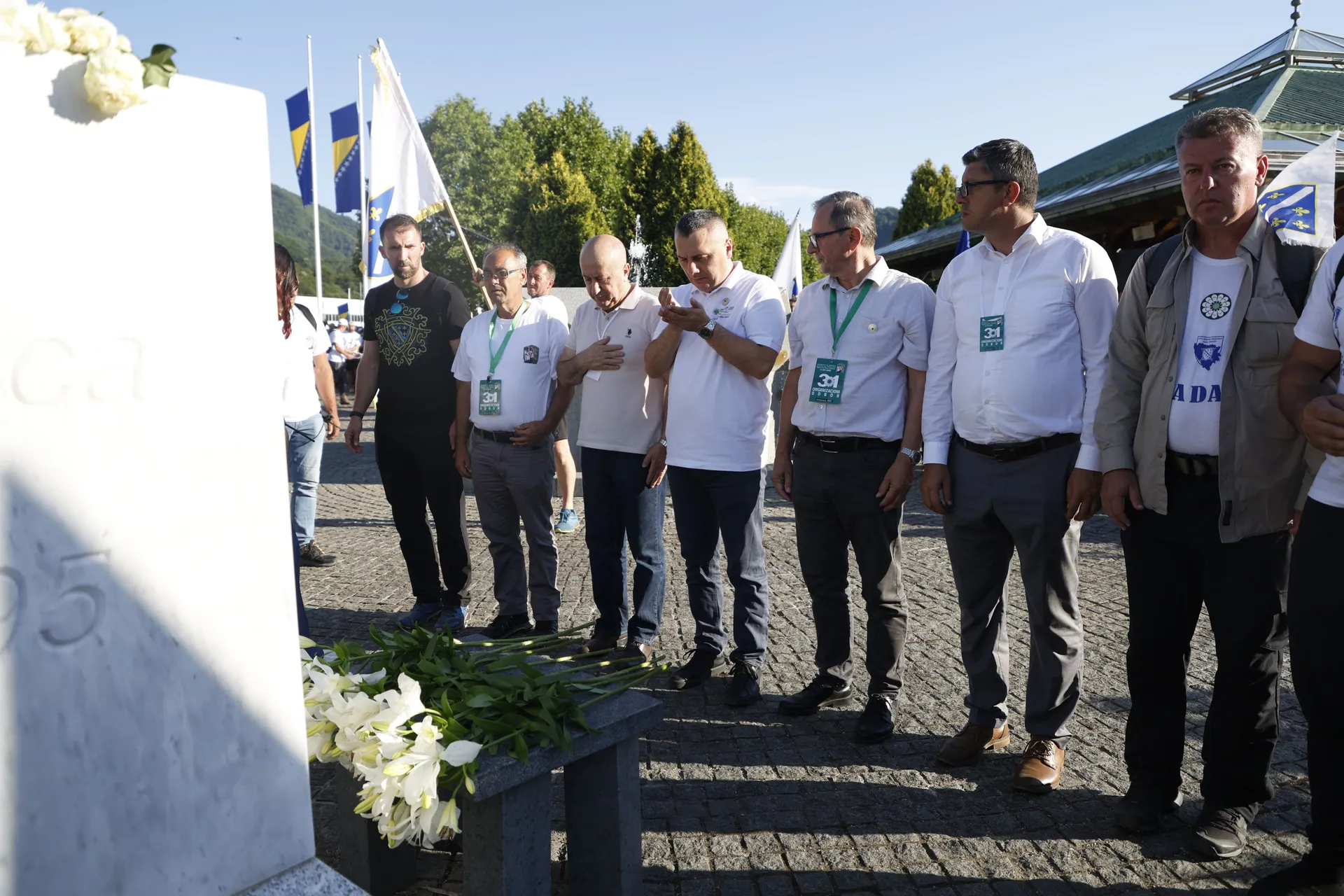 Učesnici Marša mira stigli u Potočare nakon 100 kilometara dugog puta sjećanja