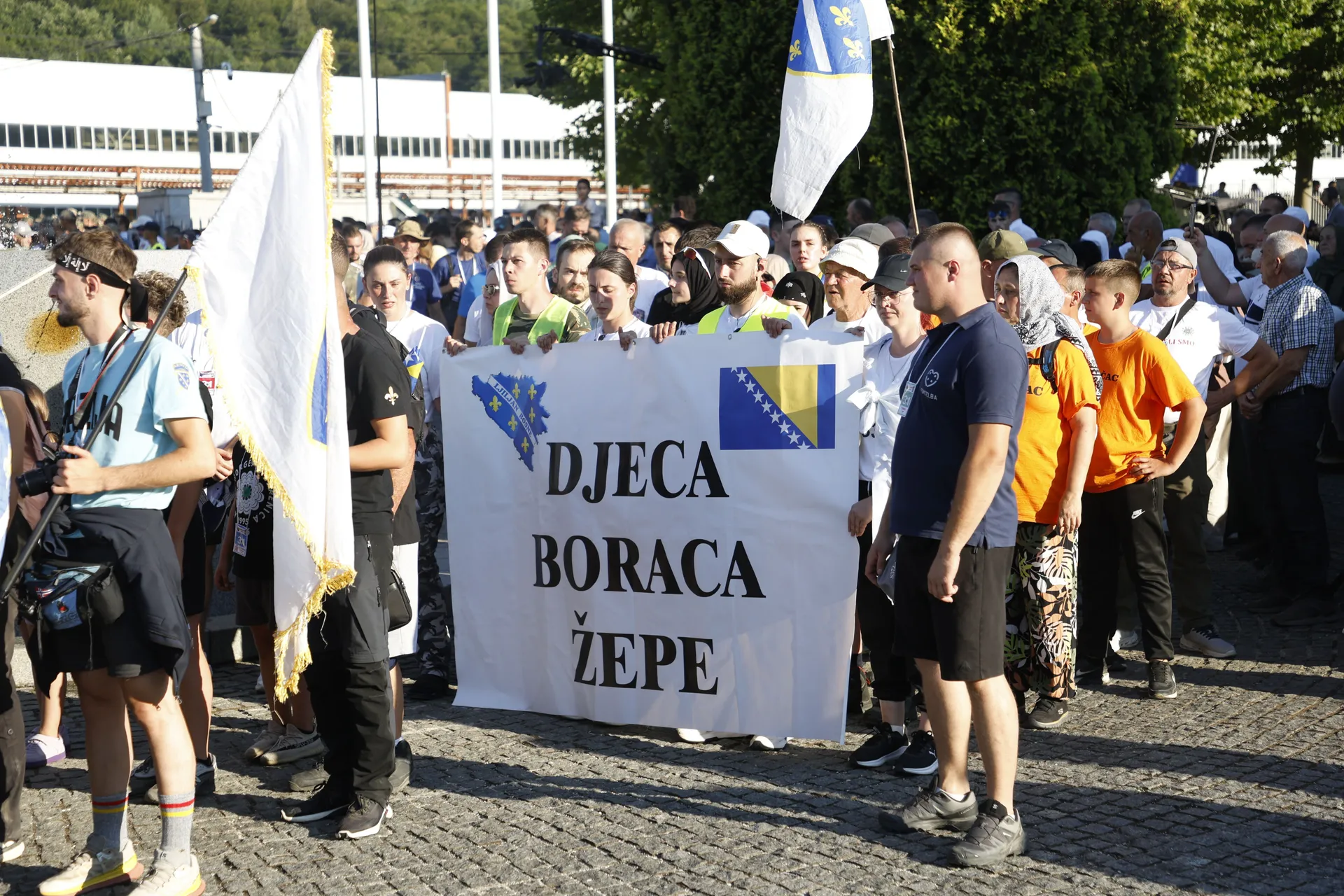 Učesnici Marša mira stigli u Potočare nakon 100 kilometara dugog puta sjećanja