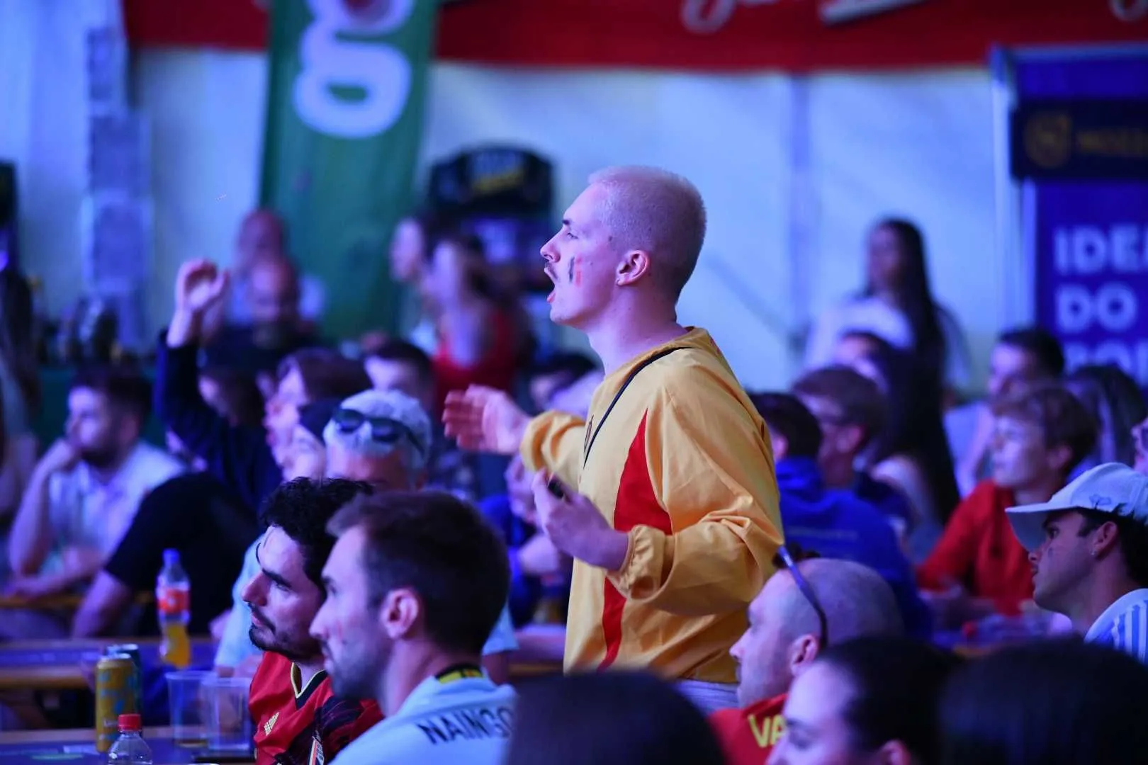 Navijači Španije i Belgije napravili pravi šou u fan zoni "I am from Bosnia"