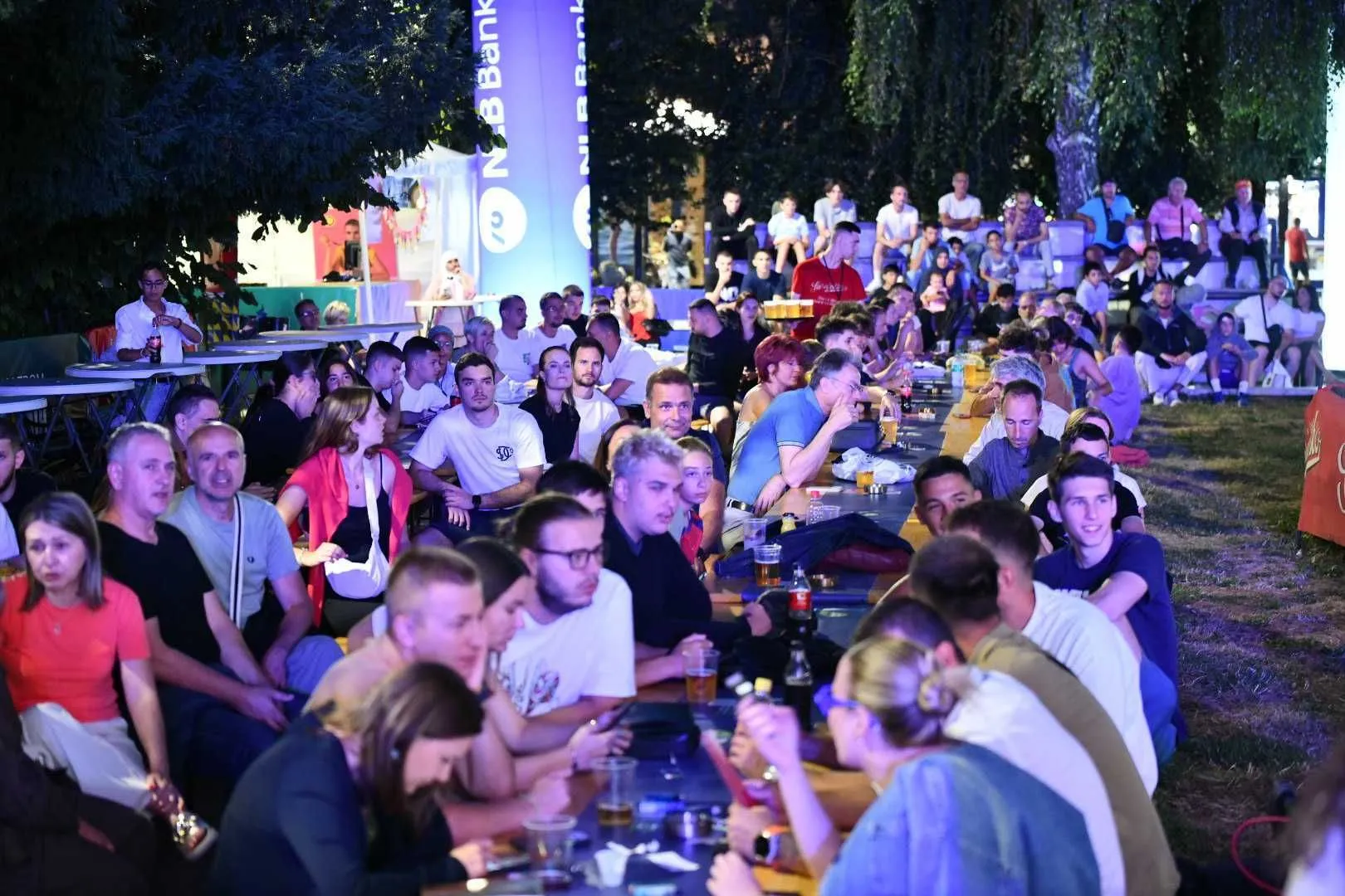 Navijači Španije i Belgije napravili pravi šou u fan zoni "I am from Bosnia"