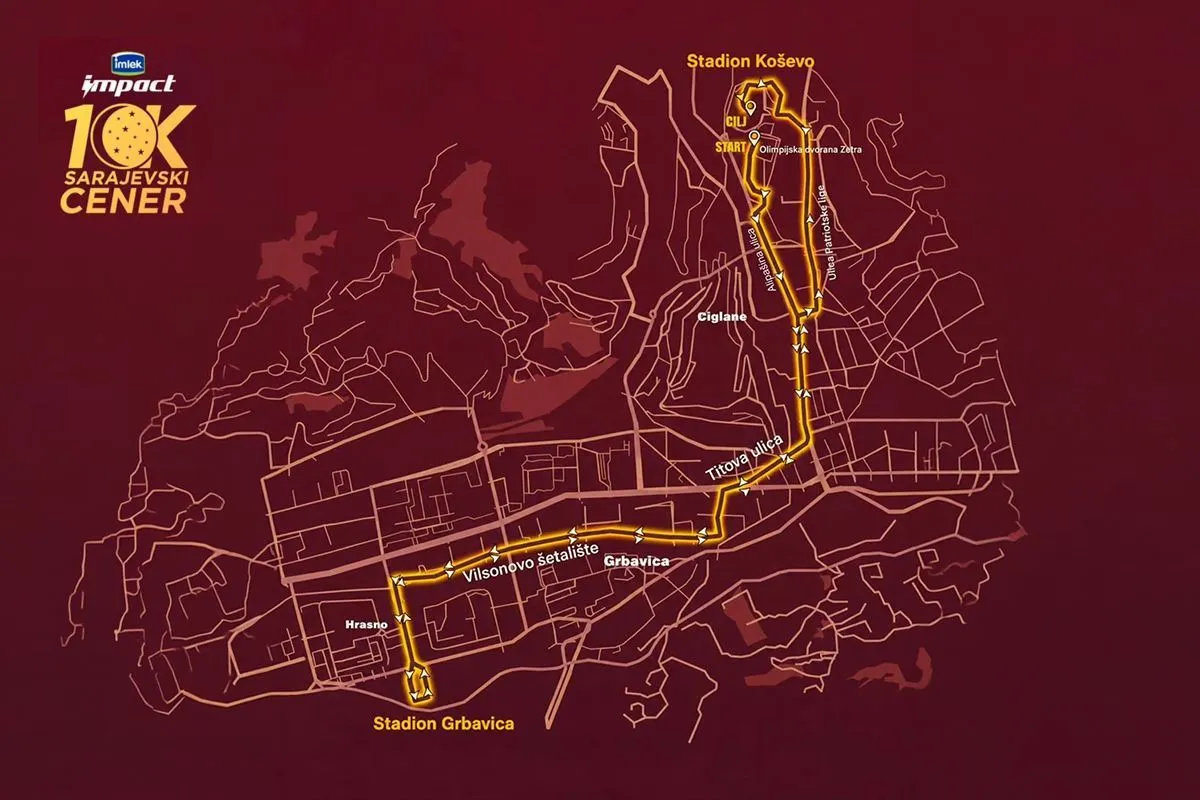 U nedjelju izmjene saobraćaja u Sarajevu zbog održavanja maratona
