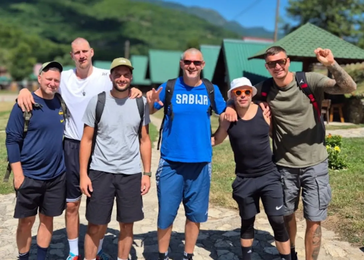 Jokić ponovo odmara u BiH, došao je na rafting u kanjonima Tare i Drine