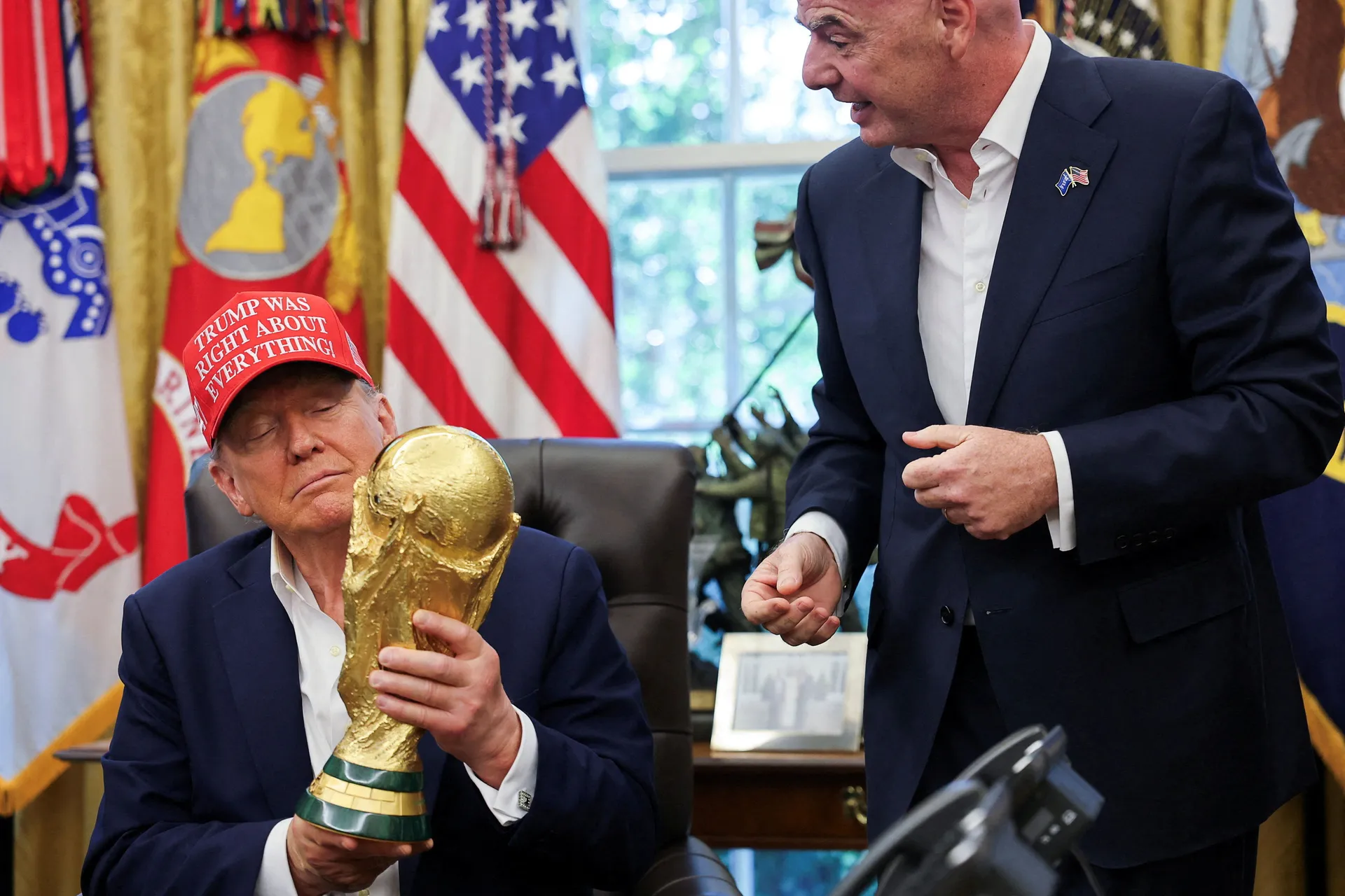 Bijela kuća ima svog favorita, zna se za koga će Donald Trump navijati do kraja prvenstva