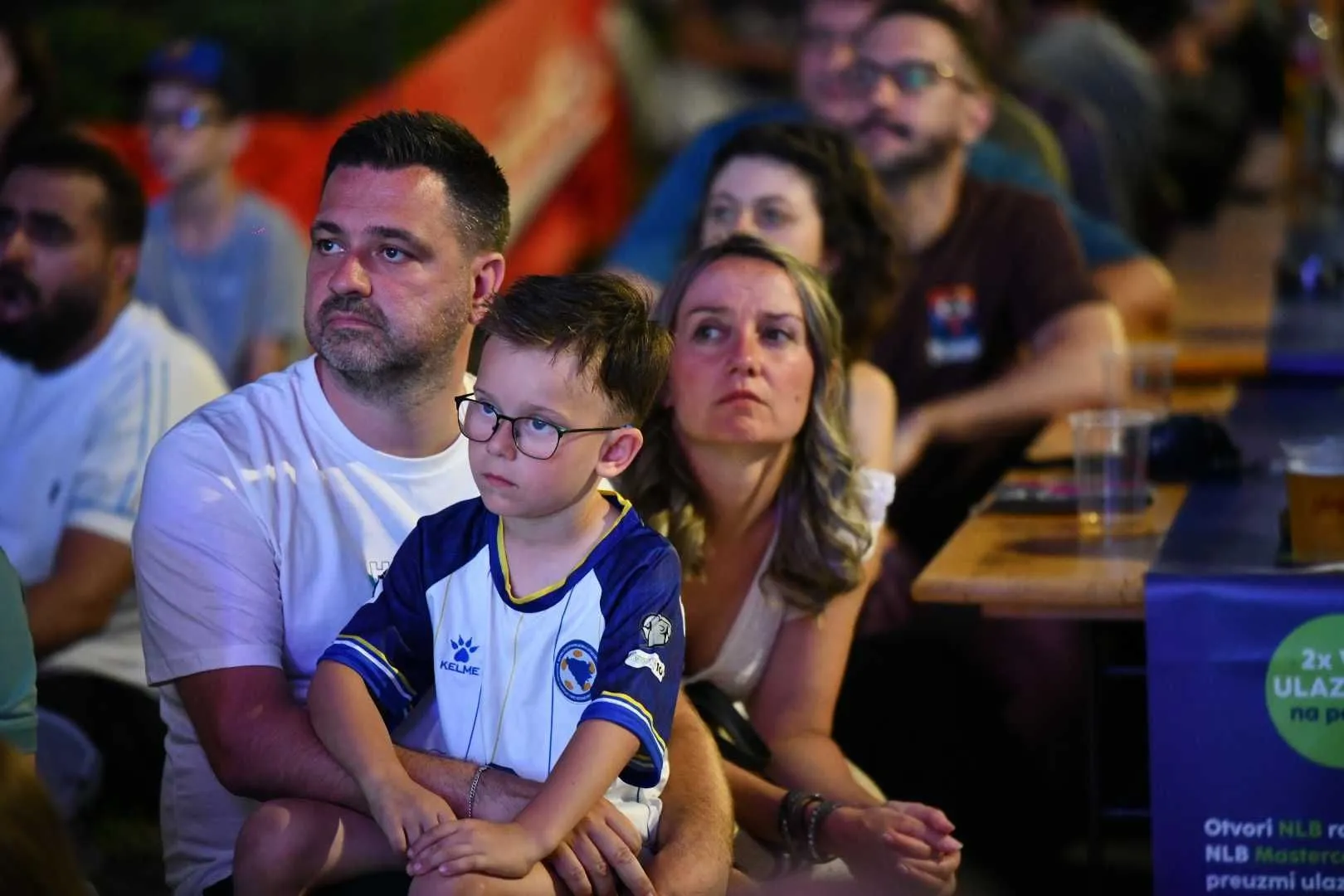 Odlična atmosfera u fan zoni u Sarajevu