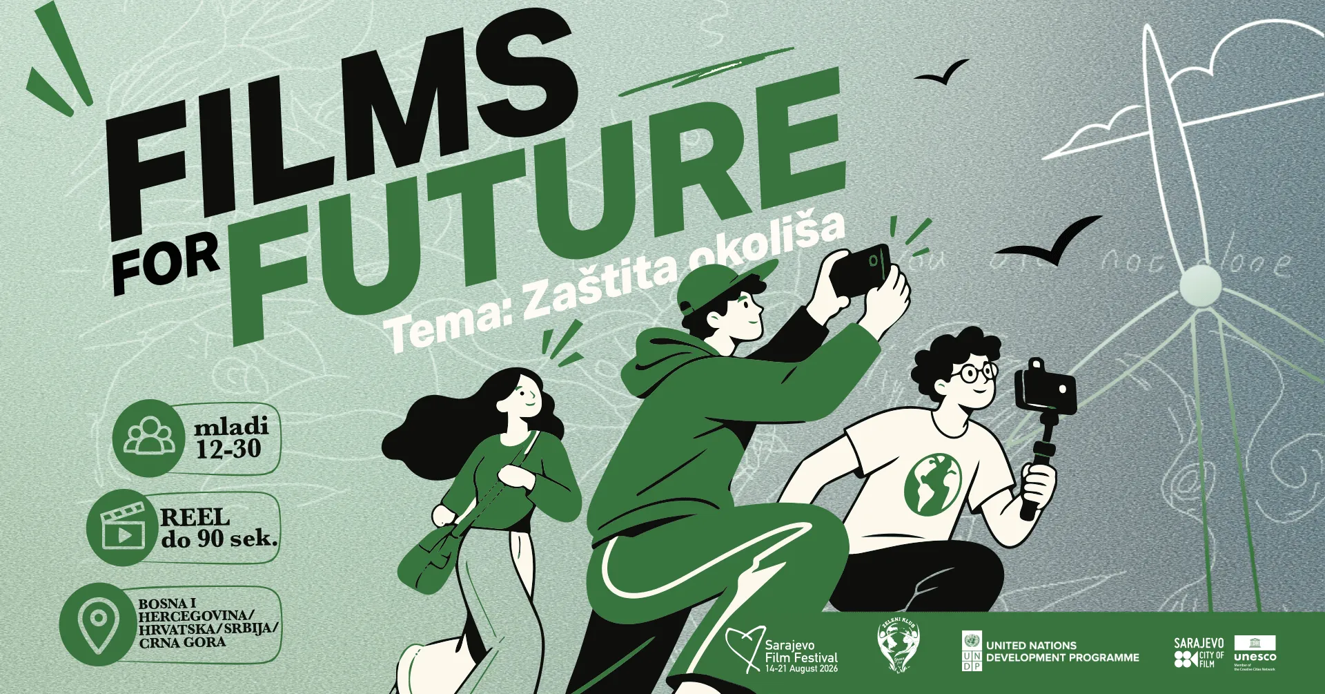 Imaš do 30 godina? Snimi video i osvoji vrijedne nagrade na Sarajevo Film Festivalu