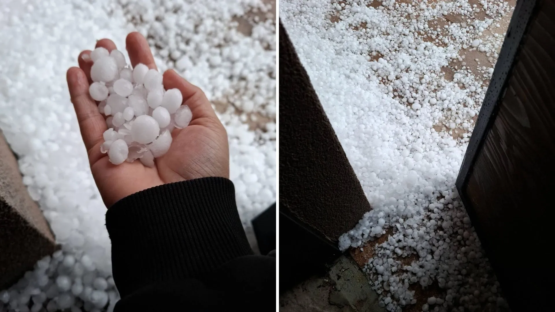 Olujni vjetar u Hrvatskoj nosio sve pred sobom, grad ulazio ljudima u kuću