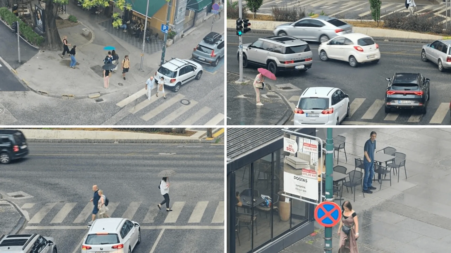 Stiglo je osvježenje: Pljusak rashladio Sarajlije nakon nesnosnih vrućina