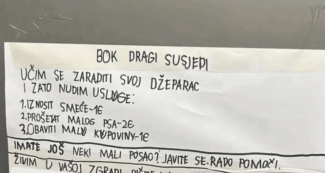Dječak osvojio region, uči se zaraditi džeparac: "A moj sin (30) još živi sa mnom"