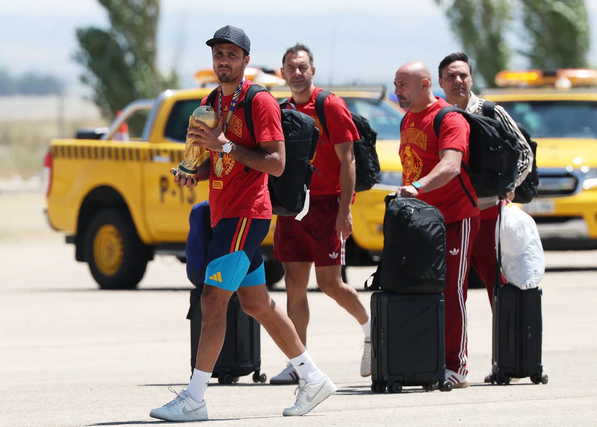 Španski prvaci stigli u Madrid, slijedi velika proslava na Cibelesu