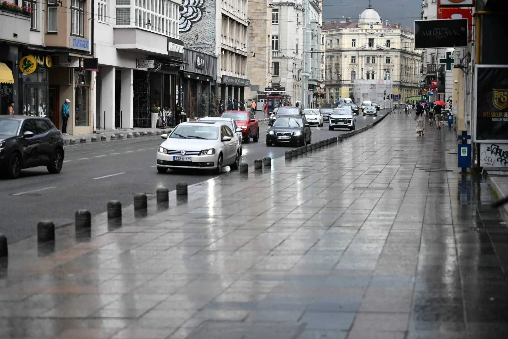 Pljusak u Sarajevu