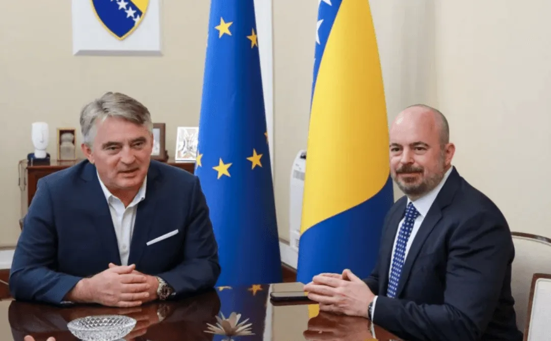 Poznato o čemu su razgovarali Komšić i otpravnik poslova Ambasade SAD-a u BiH