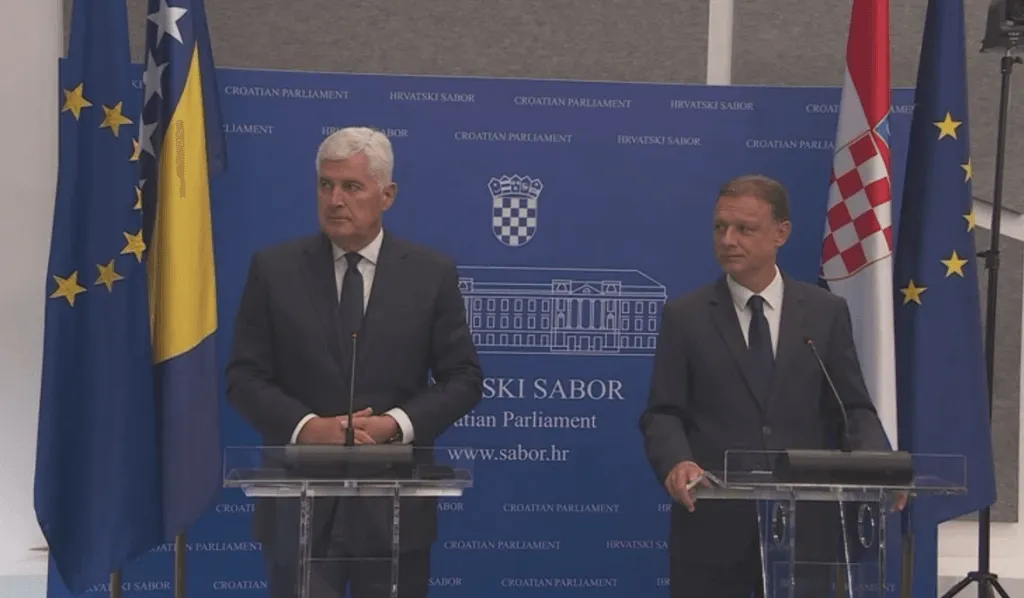 Jandroković i Čović: Gradimo dugoročnu stabilnost između dviju država