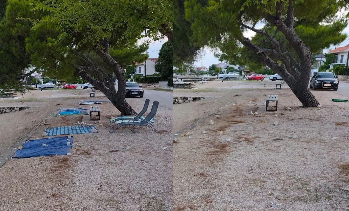 Ostavili peškire i ležaljke na plaži u Hrvatskoj da zauzmu mjesto? Redari sve pokupili