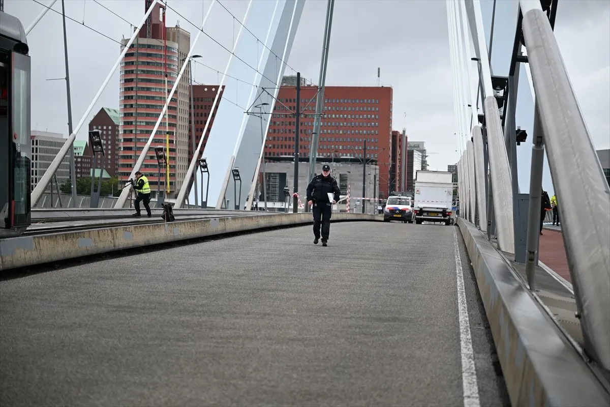 Sudar tramvaja u Rotterdamu