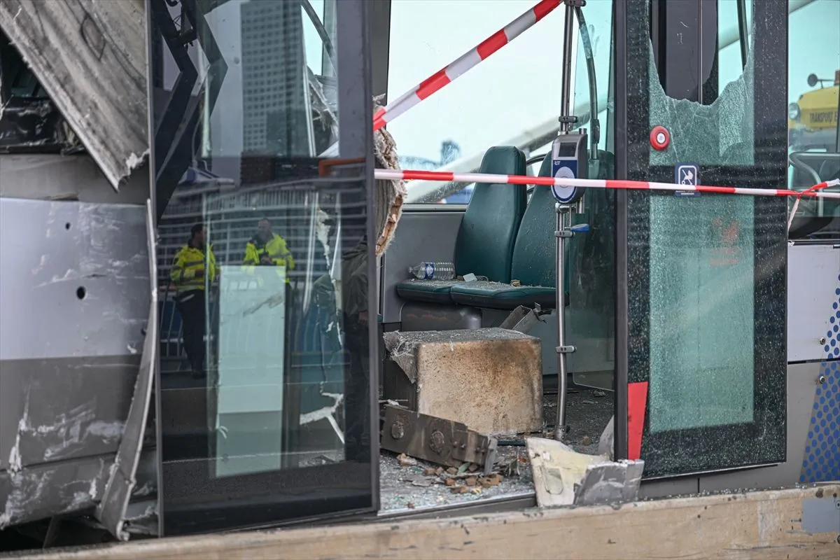 Sudar tramvaja u Rotterdamu
