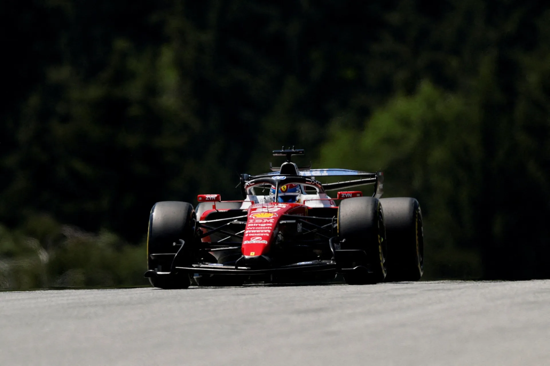 Formula One F1 - Austrian Grand Prix - Red Bull Ring, Spielberg, Austria - June 26, 2026 Ferrari's Dino Beganovic in action during practice REUTERS/Lisa Leutner REFILE - CORRECTING ID