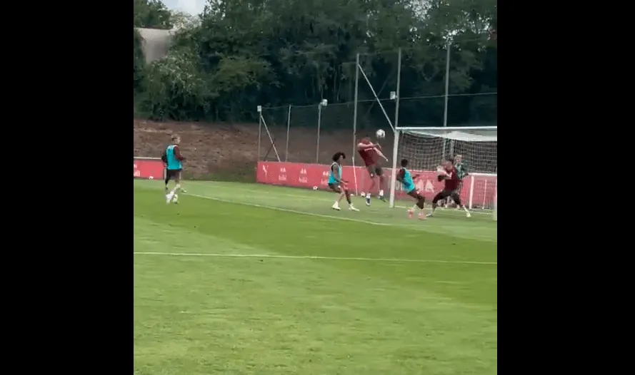 Pogledajte gol Harisa Tabakovića na njegovom prvom treningu za Salzburg