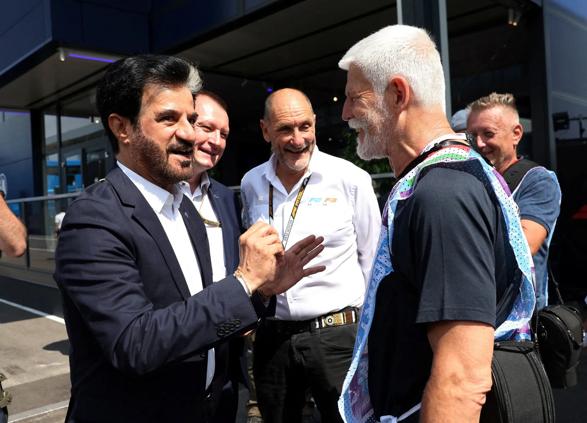  Predsjednik Češke se na trci Formule 1 pojavio u neobičnom izdanju