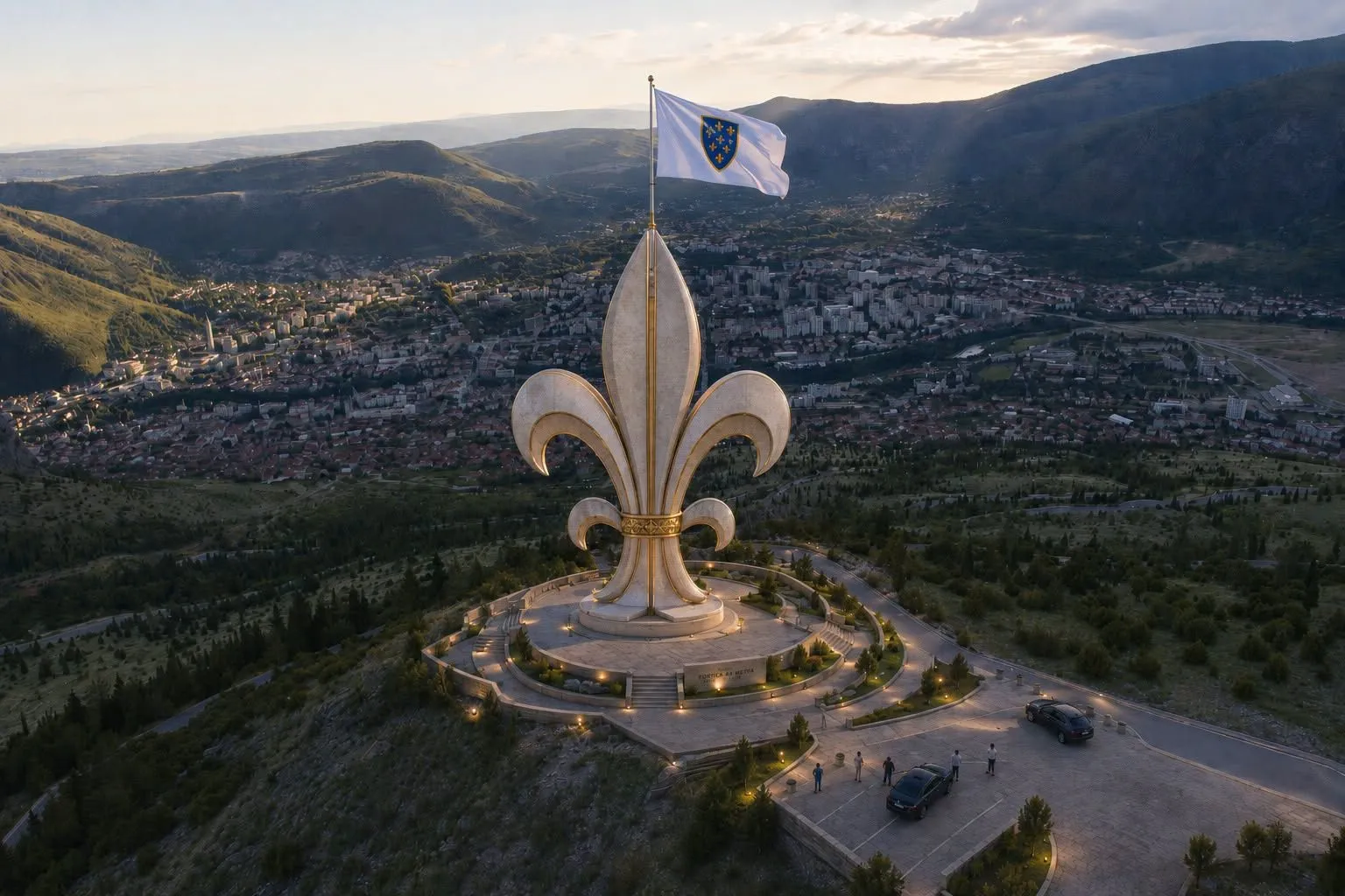 Sanel Kajan želi da se na Fortici kod Mostara izgradi spomenik "Ljiljan"