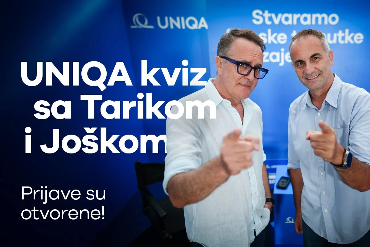 Tarik Filipović i Joško Lokas ponovo vode UNIQA kviz
