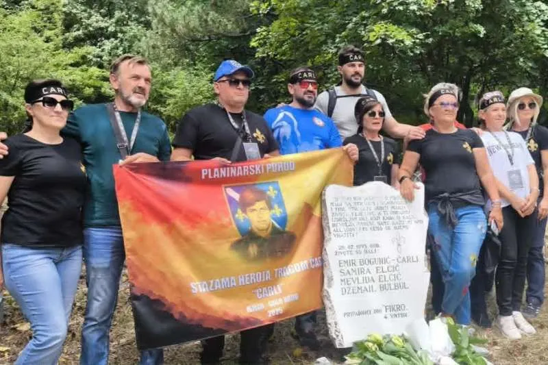 "Stazama heroja, tragom časti - Čarli", u znak sjećanja na heroje odbrane Sarajeva i BiH