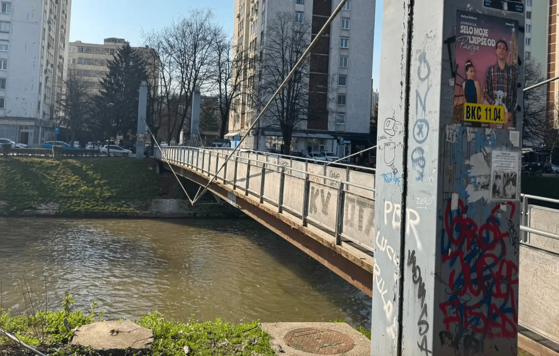 Most Ars Aevi će biti ponovo otvoren za pješake, oglasila se i Benjamina Karić