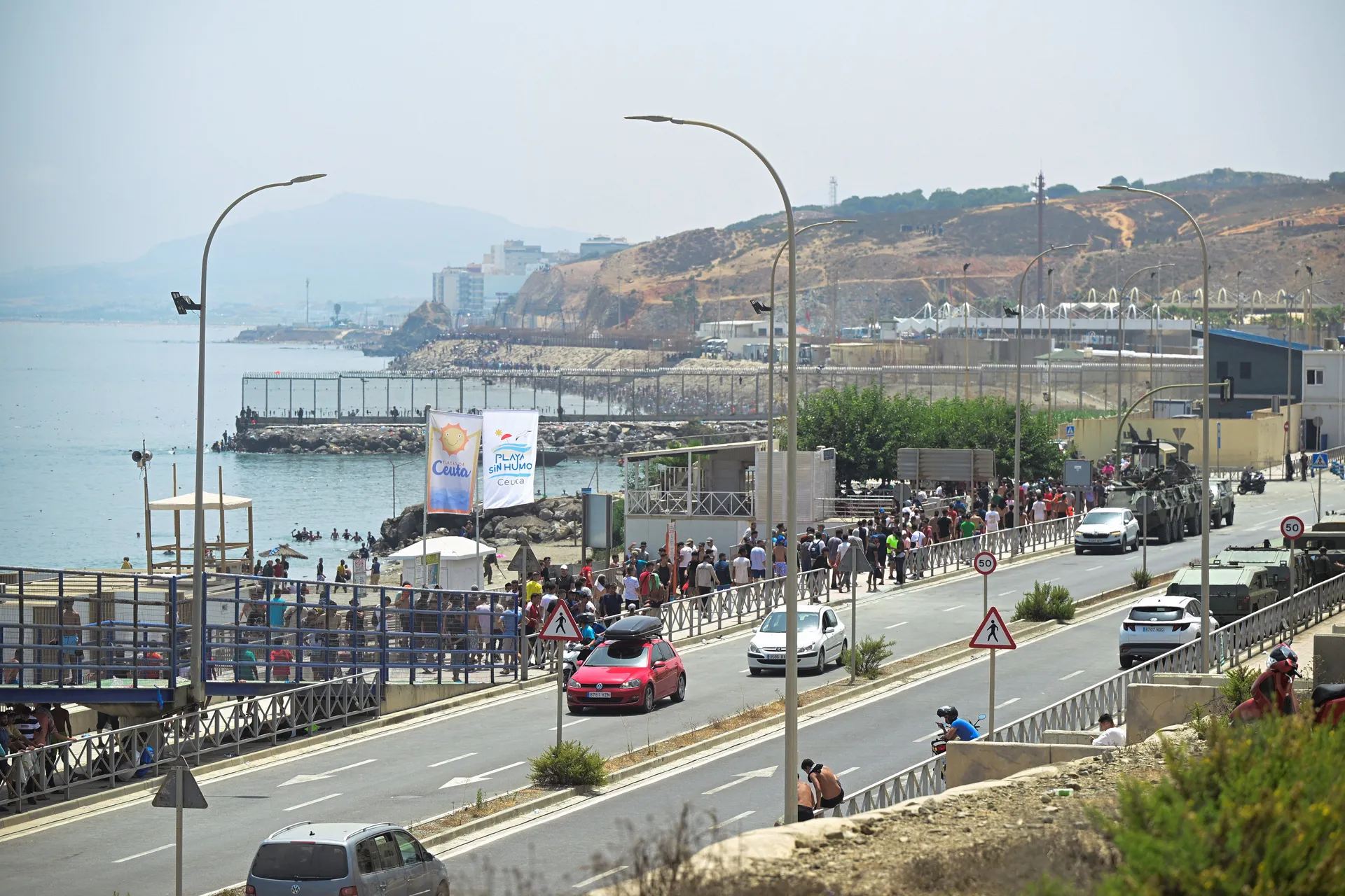 Oko 25 hiljada migranata vraćeno u Maroko nakon što je reagovala vojska