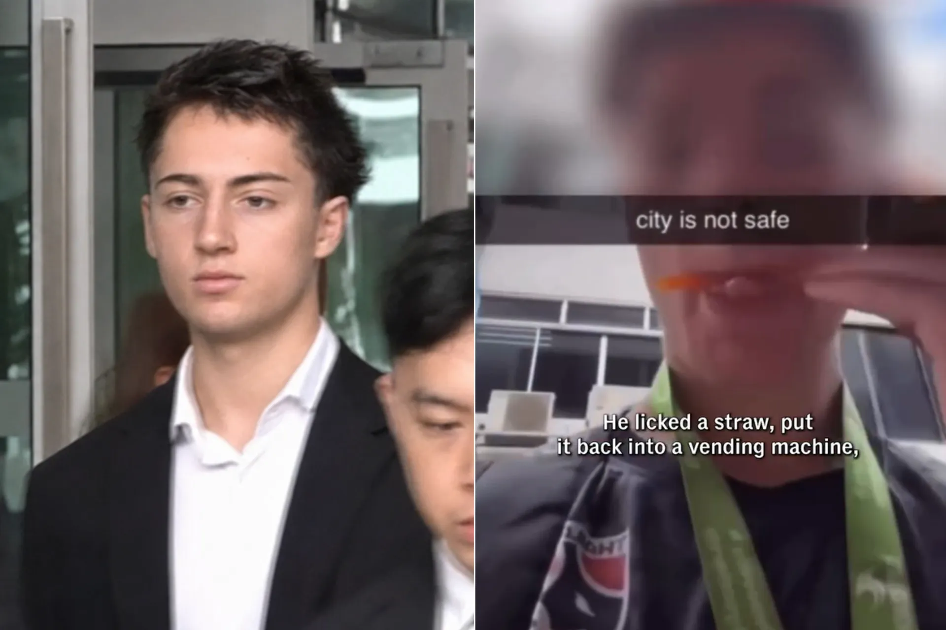 Francuz lizao slamku iz automata i snimao se za društvene mreže, pa završio na sudu