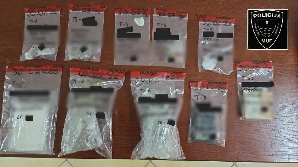 U stanu pronađeni amfetamin, marihuana i ecstasy, Mostarac završio u pritvoru