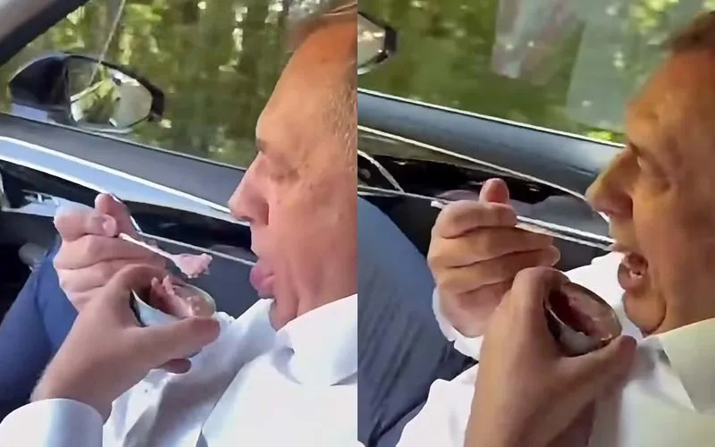 Dodik ode u “food-influencere”: Jučer snimak sa šljivama, danas mesni narezak u automobilu