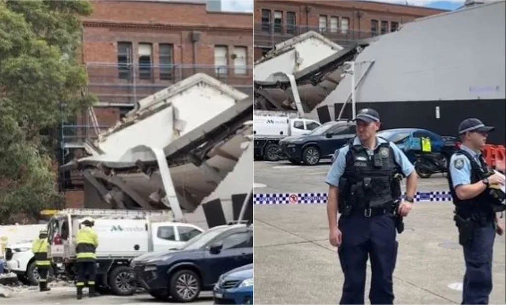Urušio se dio zgrade u Sydneyu, automobili bili zatrpani, ima povrijeđenih