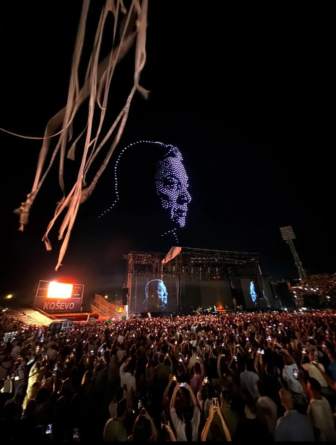 Kako je “nastao Halid” iznad Koševa: priča o dronovima koji su rasplakali stadion
