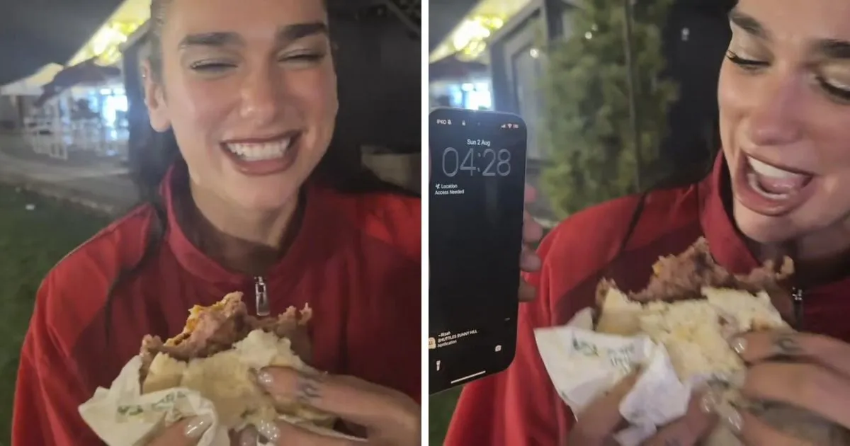 Dua Lipa i "doručak šampiona"