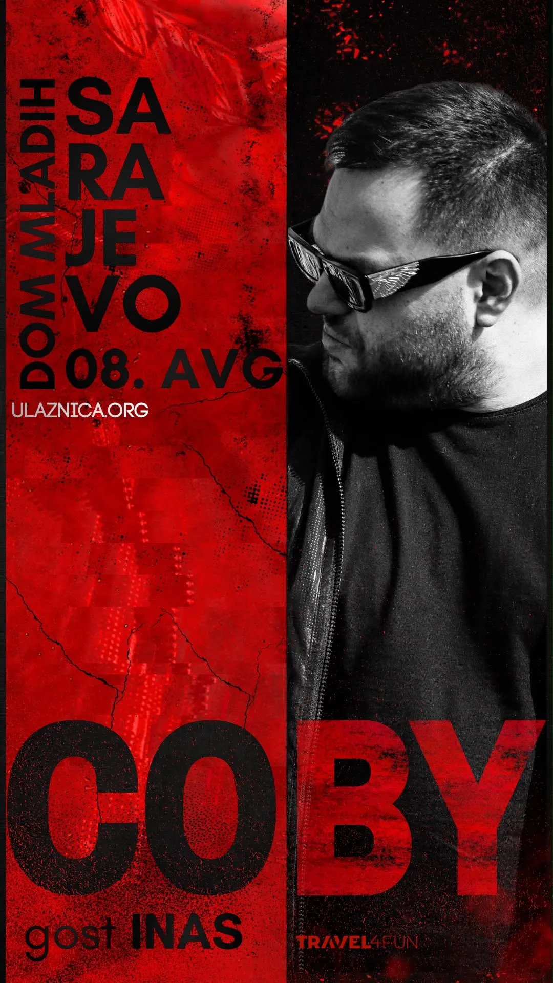 Coby stiže u Sarajevo: U Domu mladih održat će prvi solistički koncert