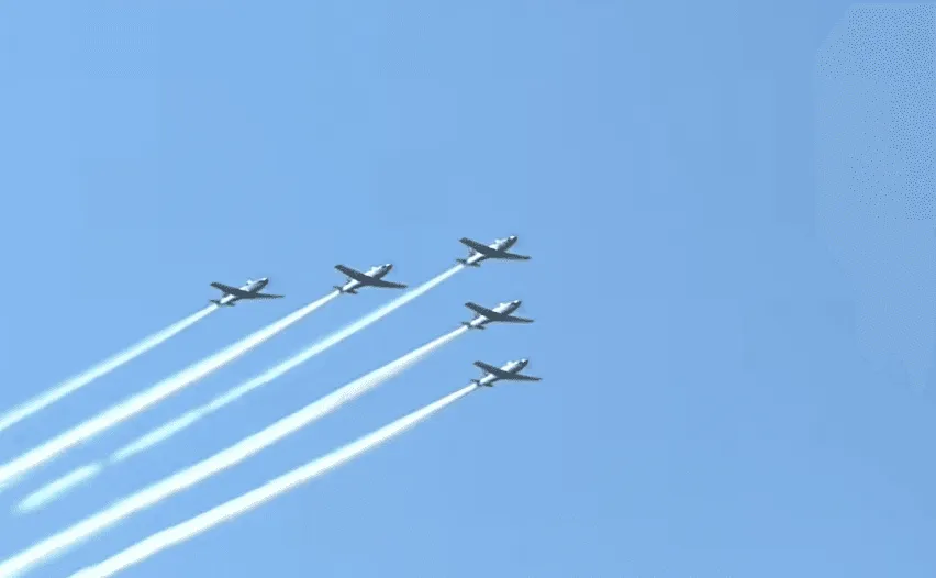 Hrvatska slavi Dan pobjede, moćni borbeni avioni Rafale priredili show iznad Knina