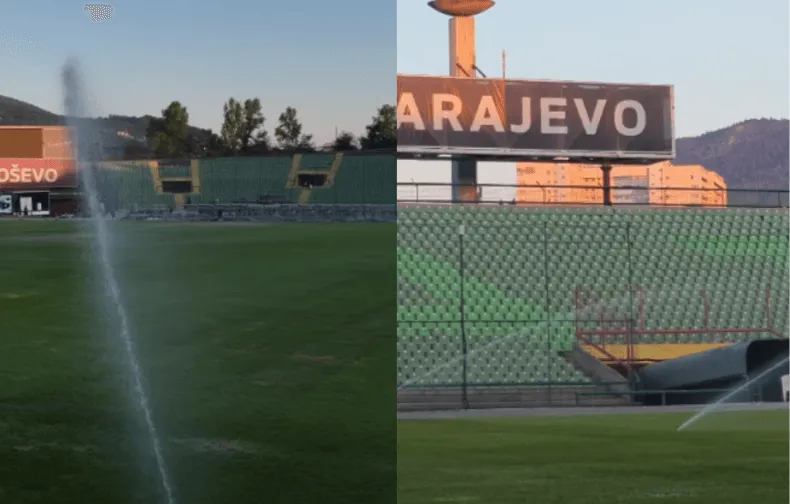 Dok se priča o premještanju utakmice - pogledajte kako večeras izgleda Koševo
