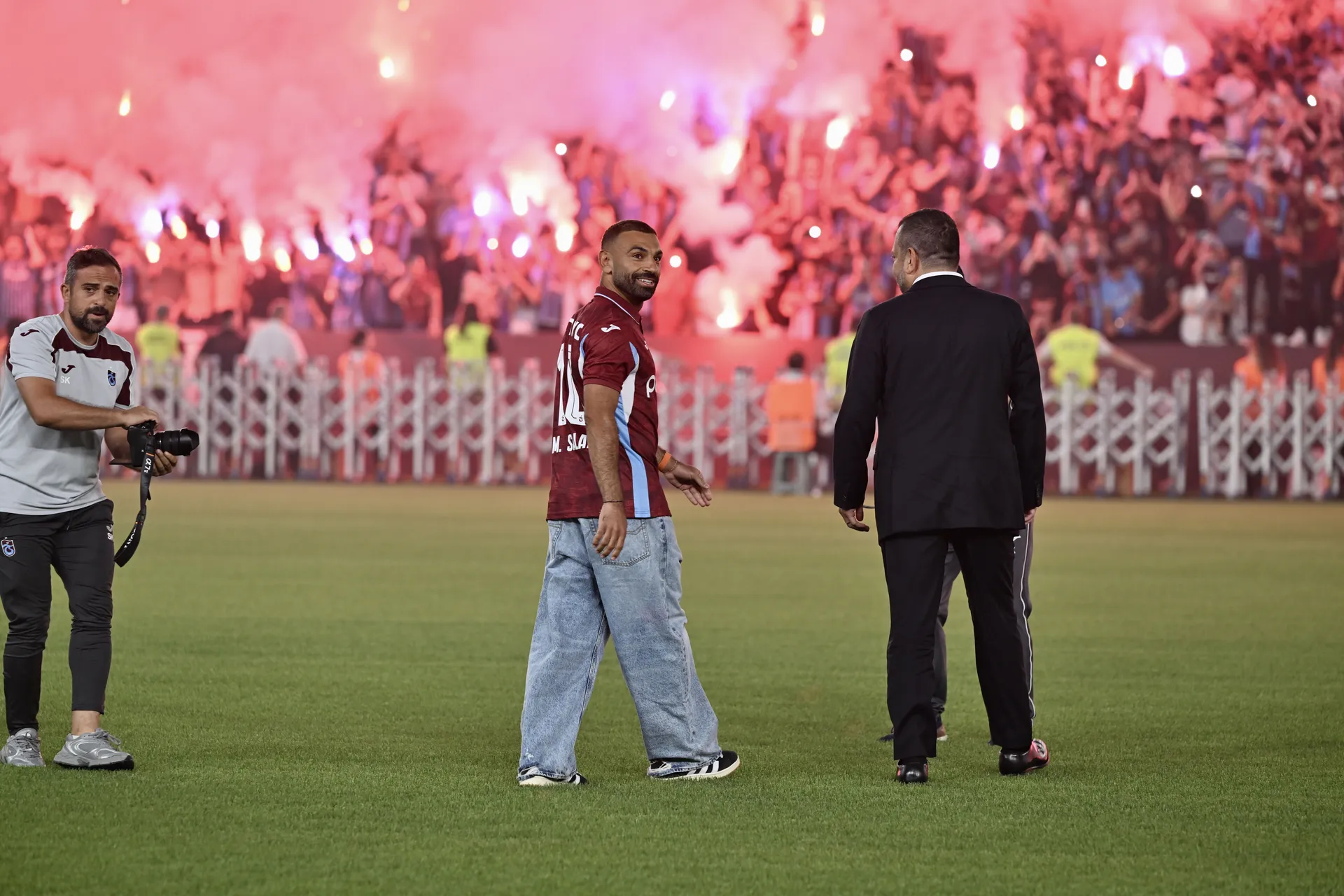 Spektakl za pamćenje, pogledajte ceremoniju potpisa Mohameda Salaha za Trabzonspor