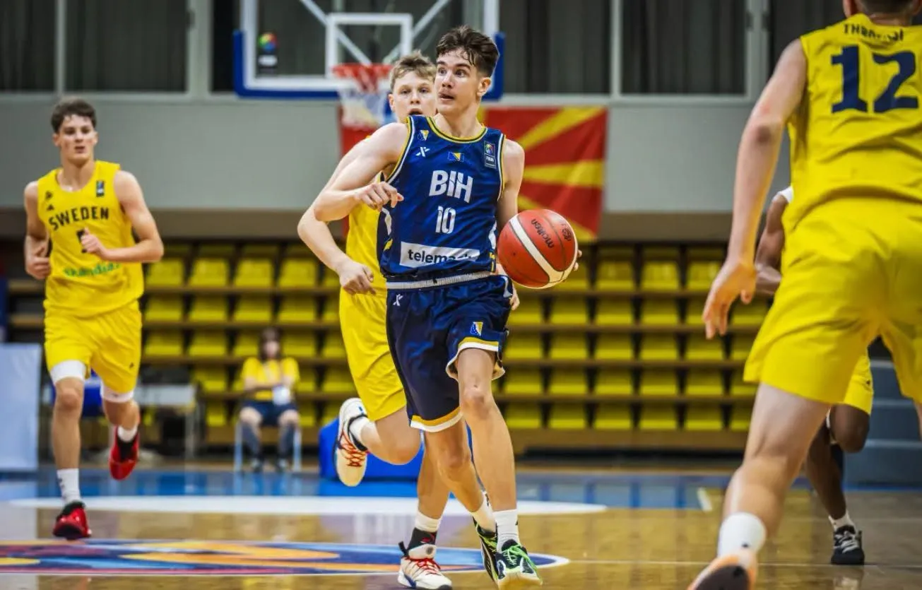 Prvi poraz kadetske reprezentacije BiH na Evropskom prvenstvu