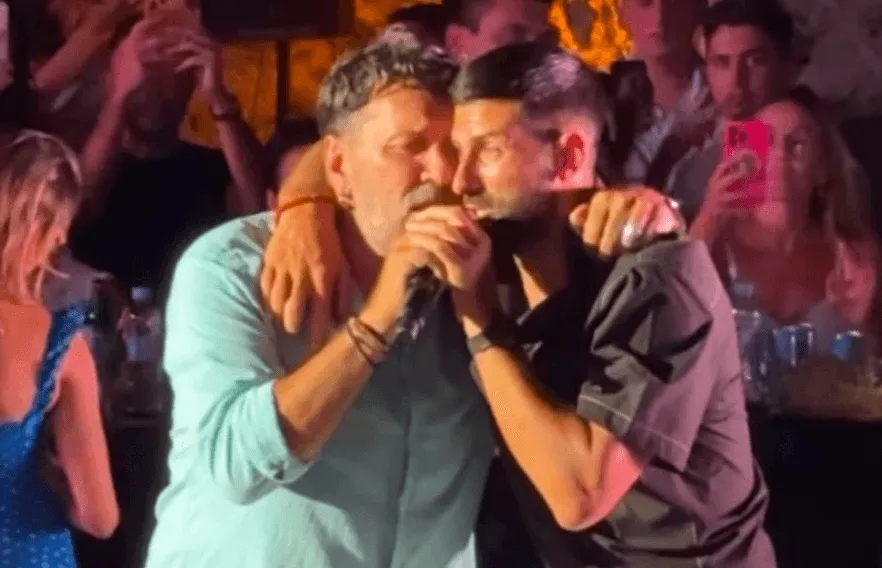 Đoković na koncertu popularnog pjevača doveo atmosferu do usijanja