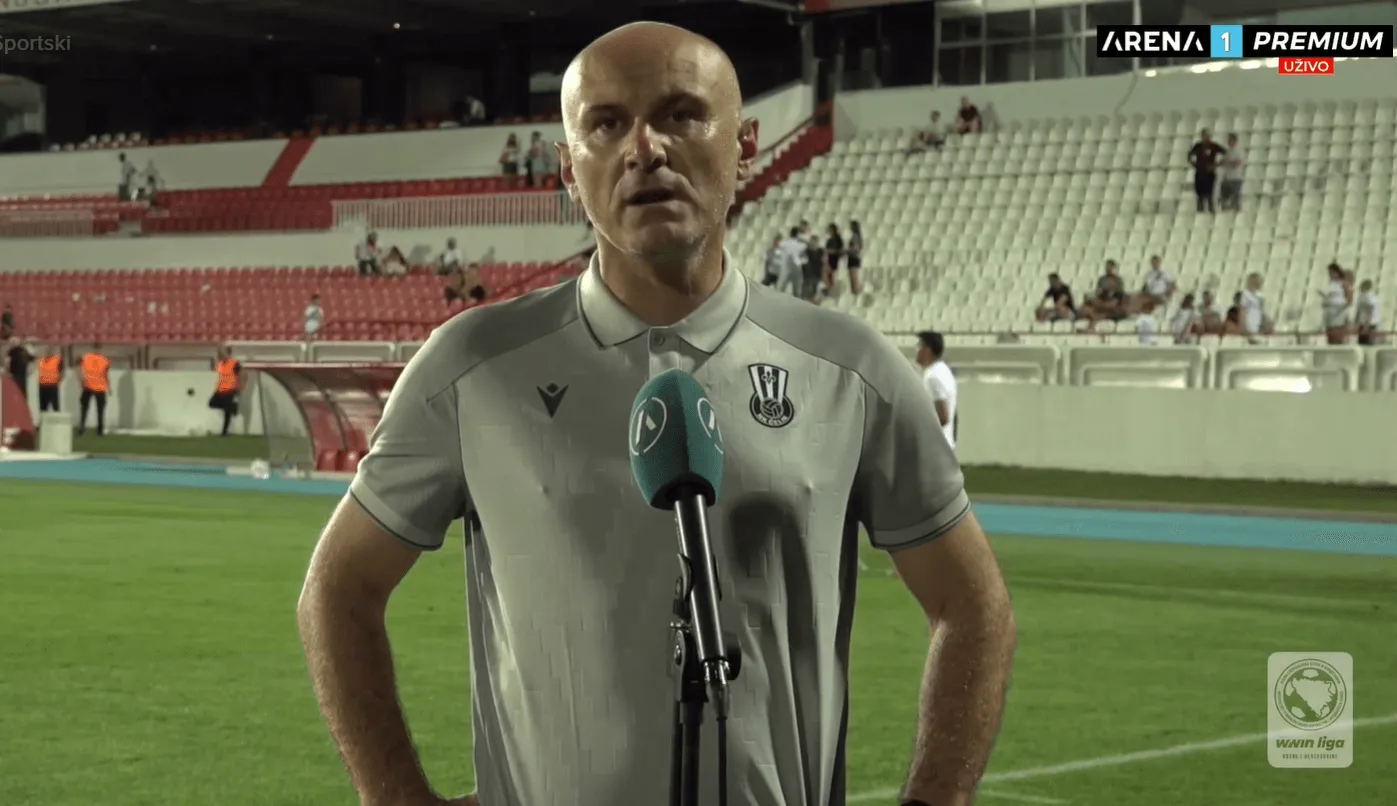 Regoje nakon poraza od Zrinjskog kaže da je zadovoljan svojom ekipom