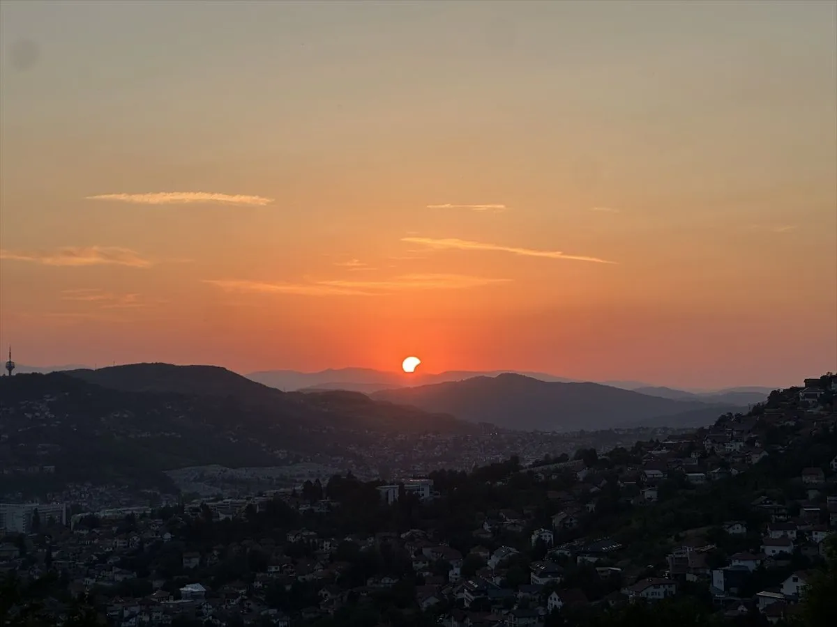 Djelomično pomračenje Sunca u Sarajevu