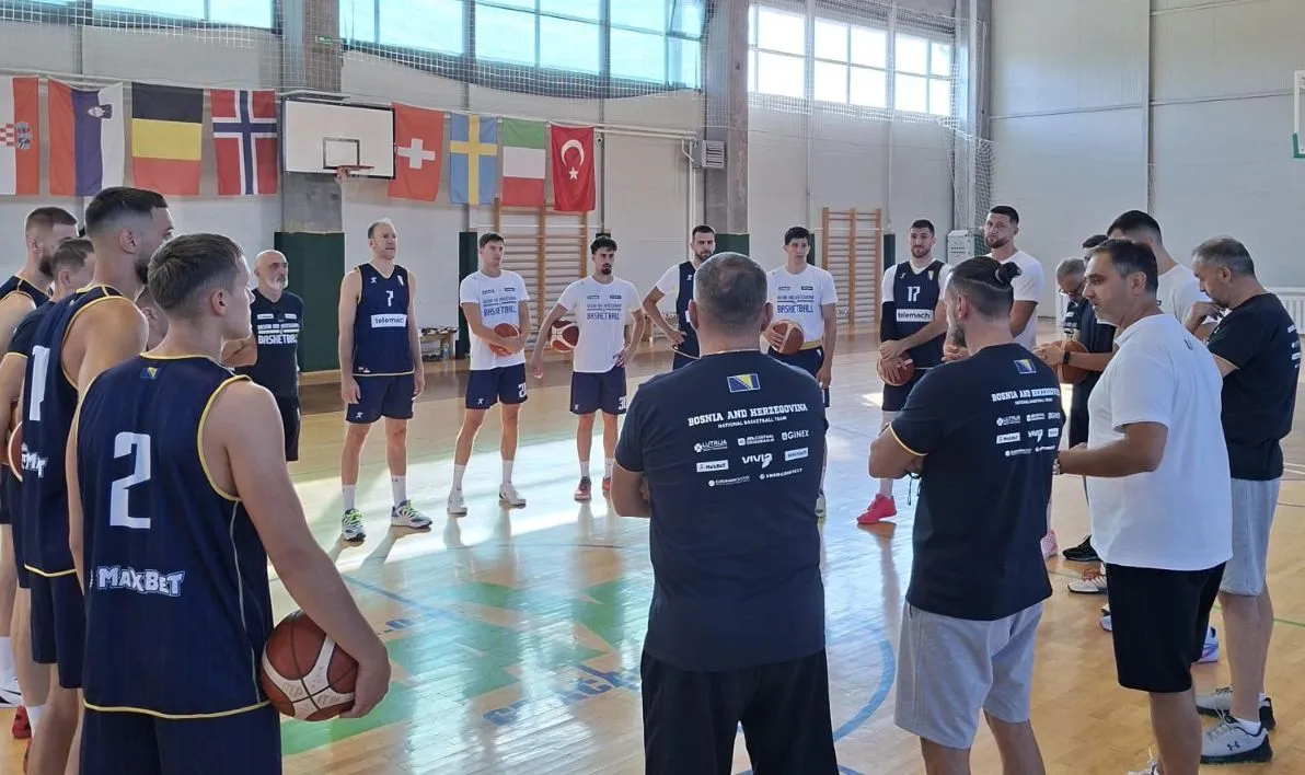 Košarkaška reprezentacija BiH se okupila na Vlašiću, trojac se naknadno priključuje