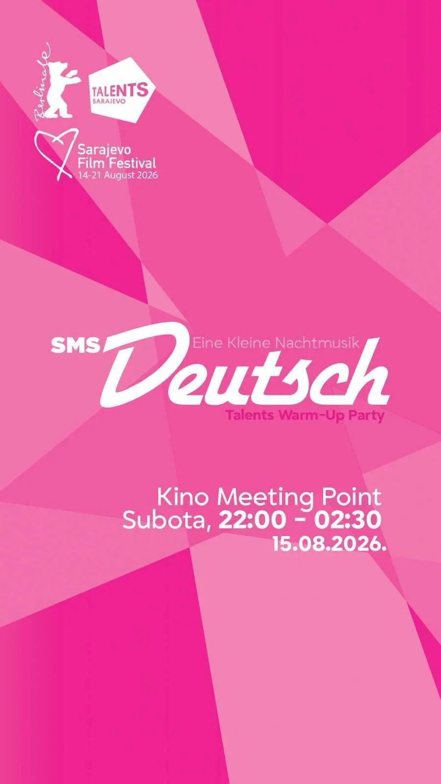 SMS Deutsch - Talents Warm-Up Party