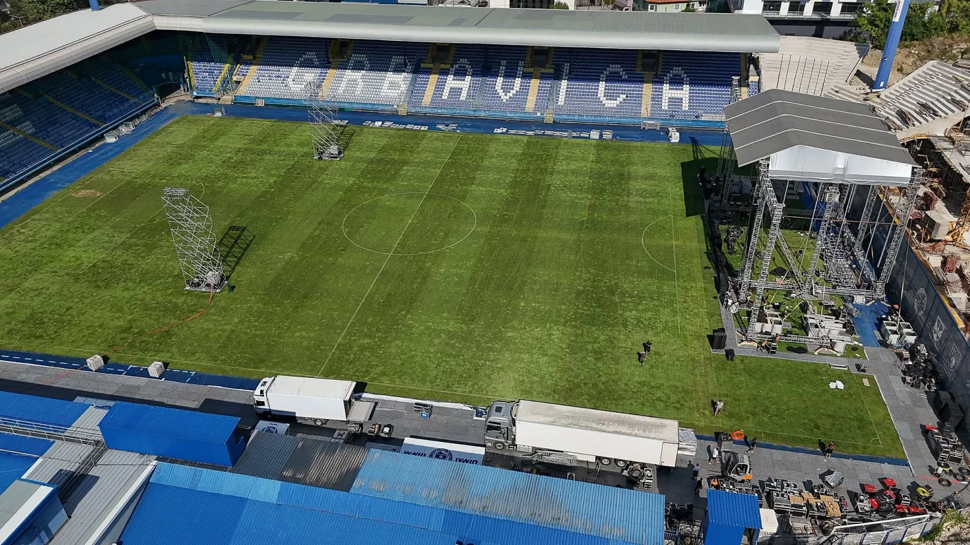 Pogledajte kako izgleda teren stadiona Grbavica dan nakon velikog koncerta - slika 4