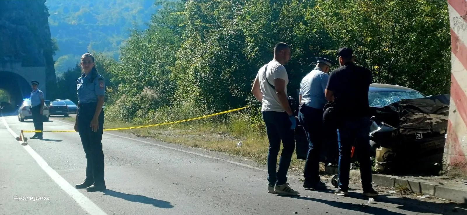 Nova tragedija na bh. putevima, Golfom se zabio u zid tunela i poginuo