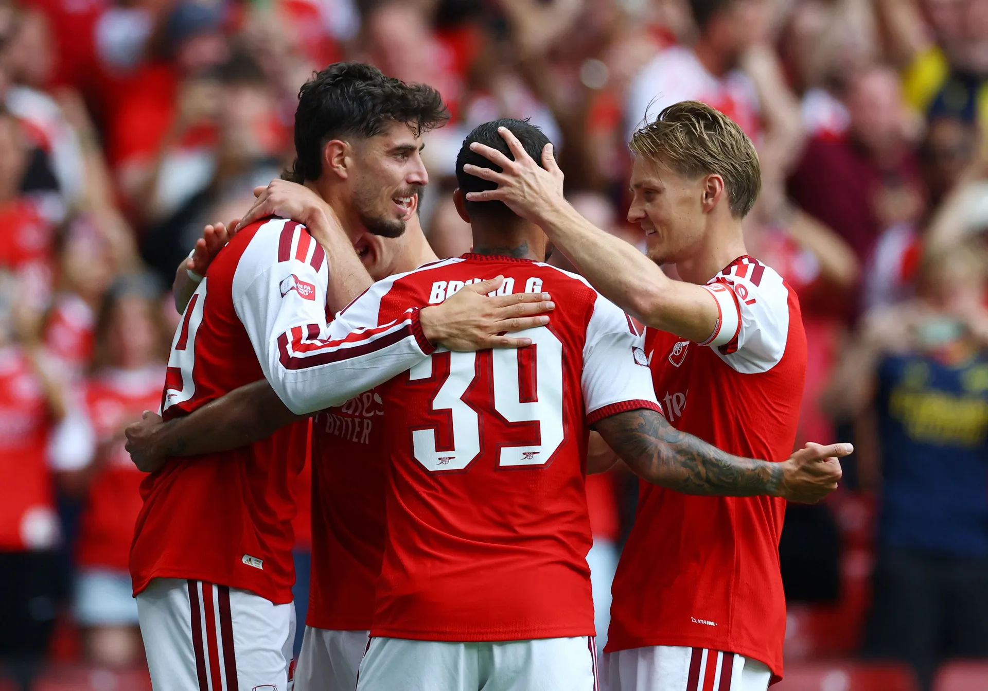 Arsenal bolji od Manchester Cityja, Havertz uduplao prednost