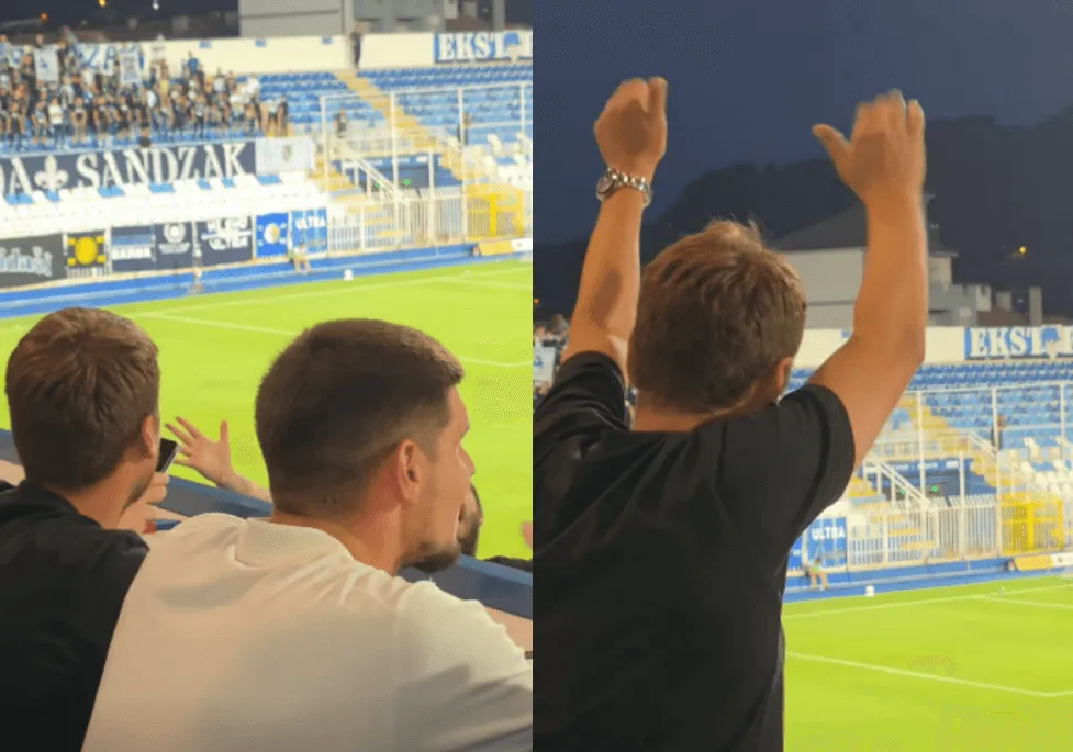 Adem Ljajić se pojavio na stadionu, pogledajte oduševljenje navijača zbog njegovog dolaska