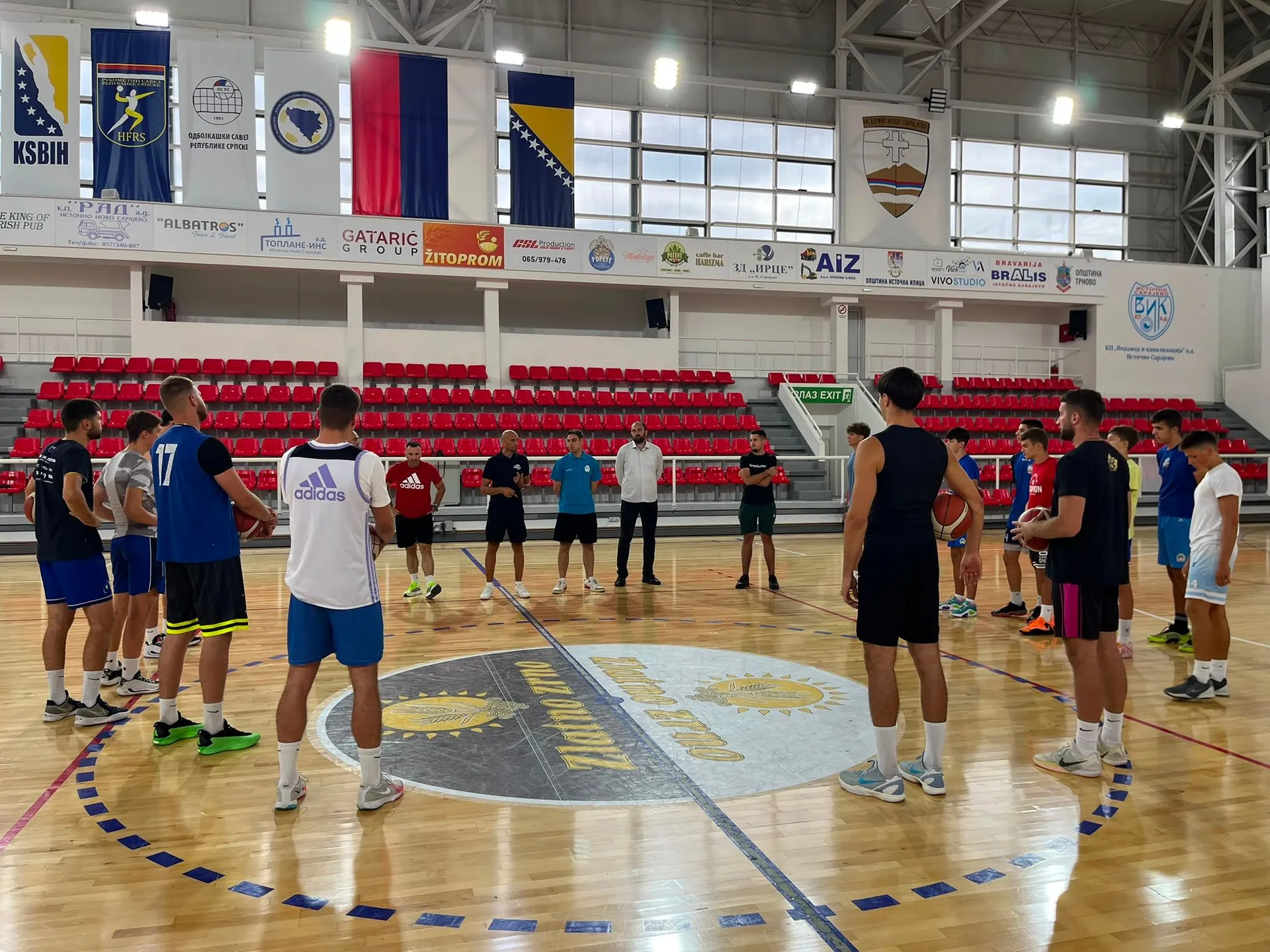 Slavija počela pripreme za novu košarkašku sezonu, tim potpuno promijenjen